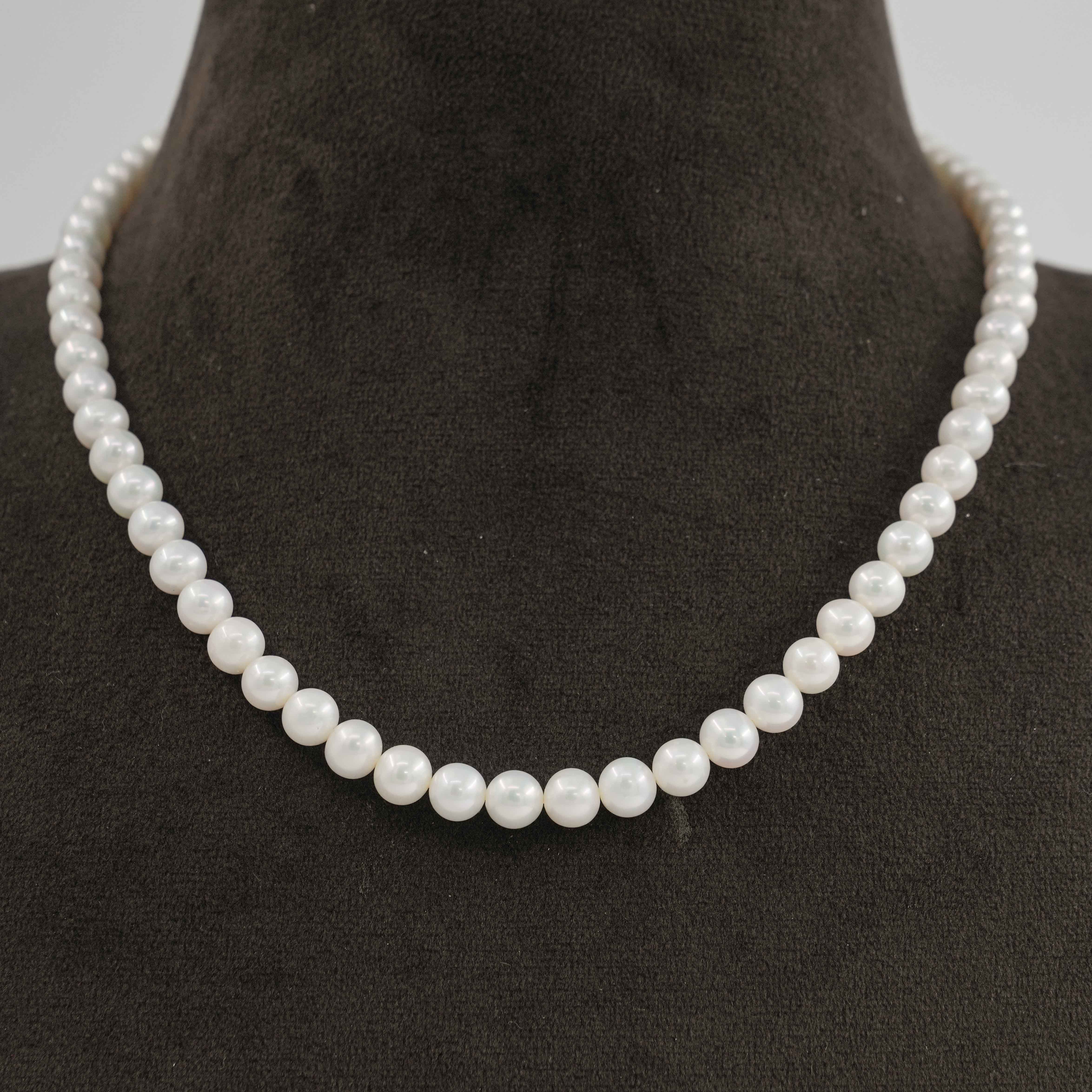 The Pearl Atelier by Kabra Pearls - Timeless Round Pearl Necklace